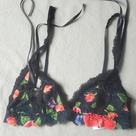 HANKY PANKY  WOMEN'S PAPILLION ROSE  BRALETTE, NEW, NO TAGS - Picture 2 of 11